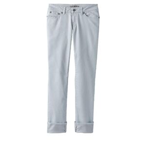 NWT Agave PRANA Light Gray Kara Women's Denim Pants Sz 8